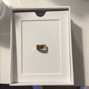Gold ultra human ring size 8